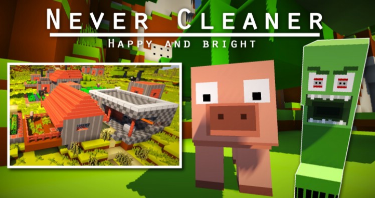 Never Cleaner Resource Pack Logo